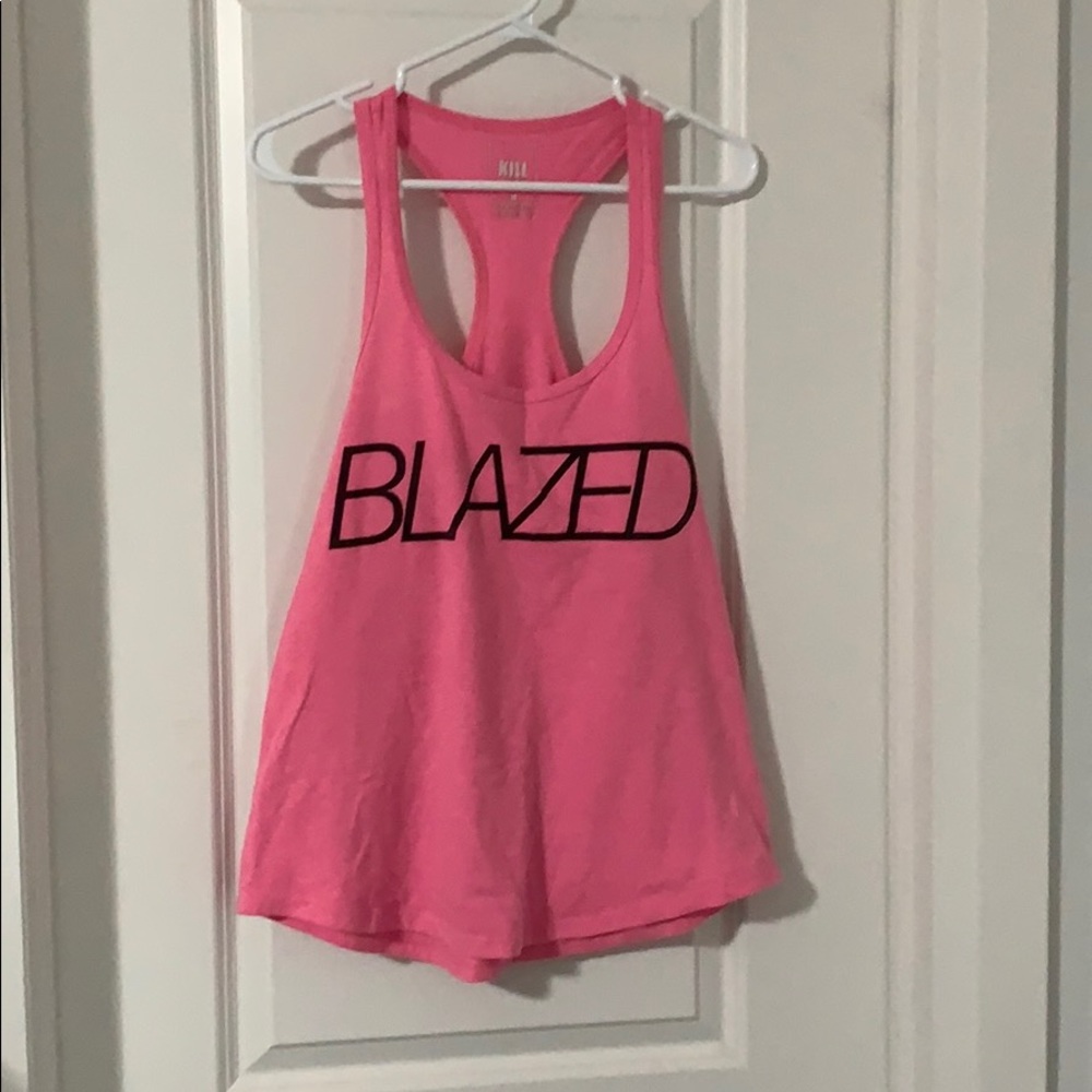 Pink tank top size m